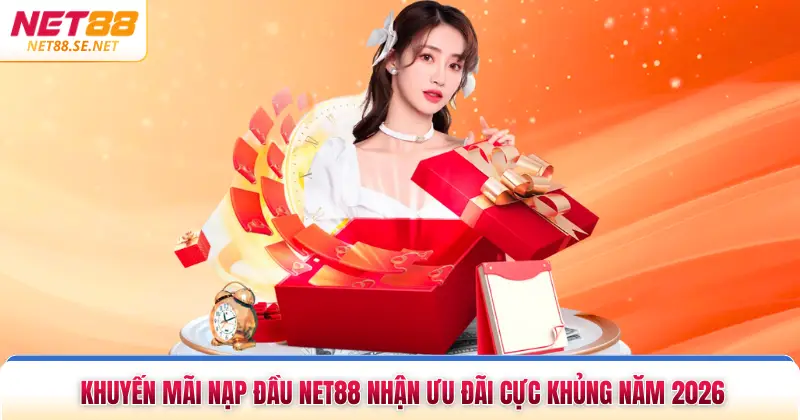 Khuyến Mãi Nạp Đầu NET88 Nhận Ưu Đãi Cực Khủng Năm 2026 Khuyến Mãi Nạp Đầu NET88 Nhận Ưu Đãi Cực Khủng Năm 2026